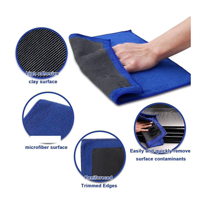 Clay Towel, 2 Pack Clay Towel  - Microfiber Towel Detailing 评论和价格